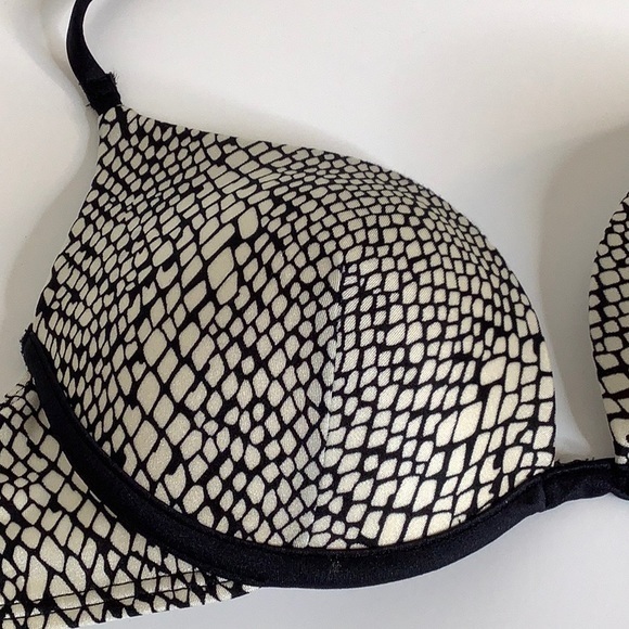VS animal print push up bikini top SZ 34B EUC - Picture 12 of 13